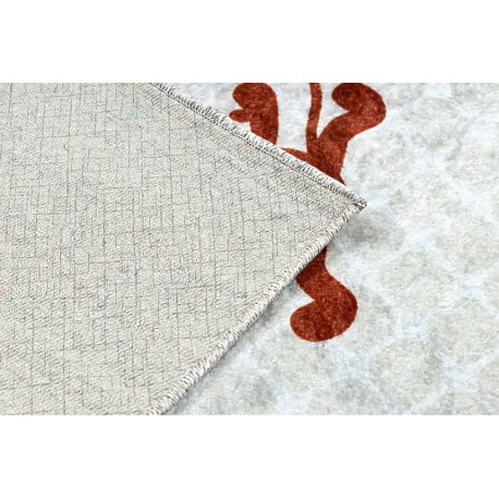 JUNIOR 52104.801 Safari mosókendő, állatok gyerekeknek csúszásmentes - szürke