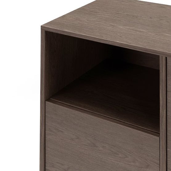 Kanso négyrészes komód, Balti Vihar Tölgy