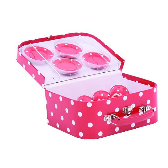 Katicabogár kerámia teáskészlet