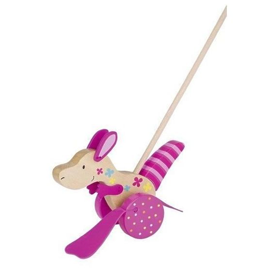 Kenguru húzása egy Susibelle oszlopon