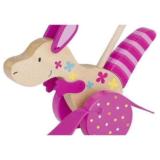 Kenguru húzása egy Susibelle oszlopon