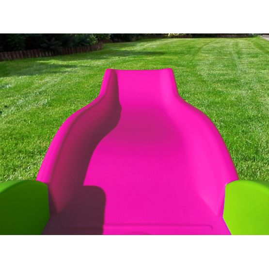 Kerti házikó gyerekeknek csúszdával