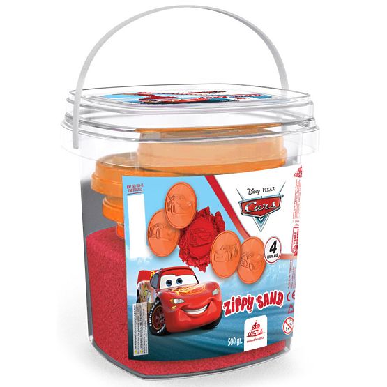 Kinetikus homok Cars - piros