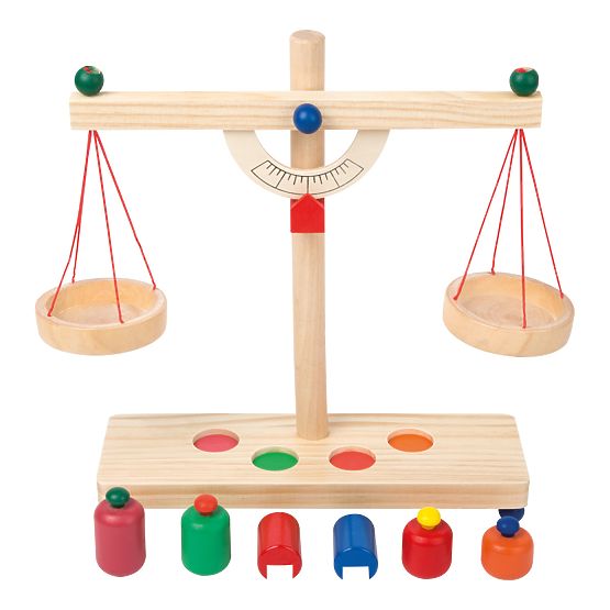 Kislábú, fakaros mérleg