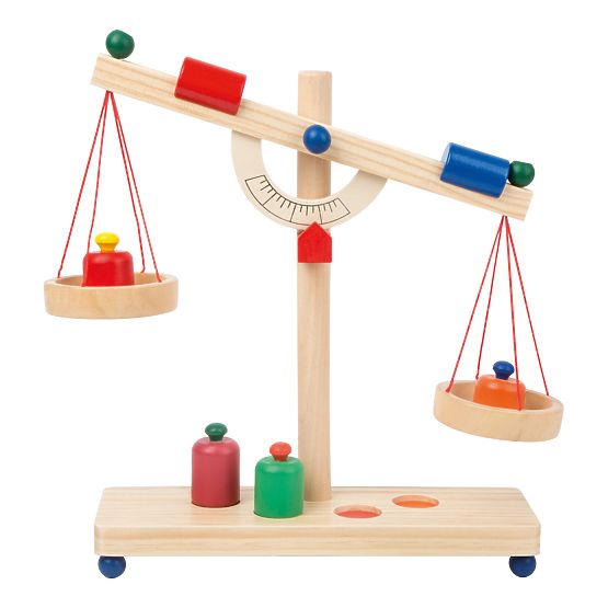 Kislábú, fakaros mérleg