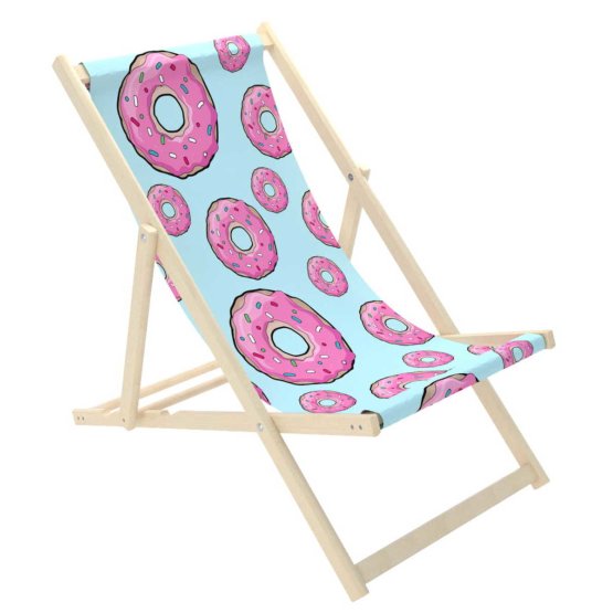 Rózsaszín fánk strand szék