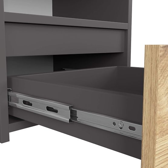 KOMÓD CL1 PK GRAFIT SZÜRKE / ARTISAN TÖLGY