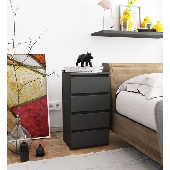 KOMÓD CL4 PK GRAFIT SZÜRKE