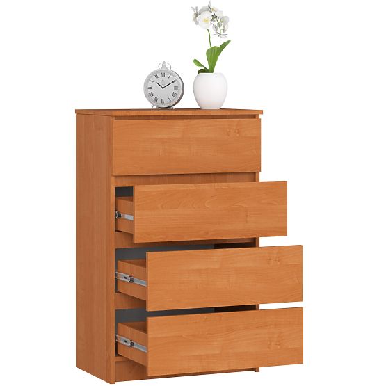 KOMÓD K 60 cm 4 FIÓK PK ÉGER
