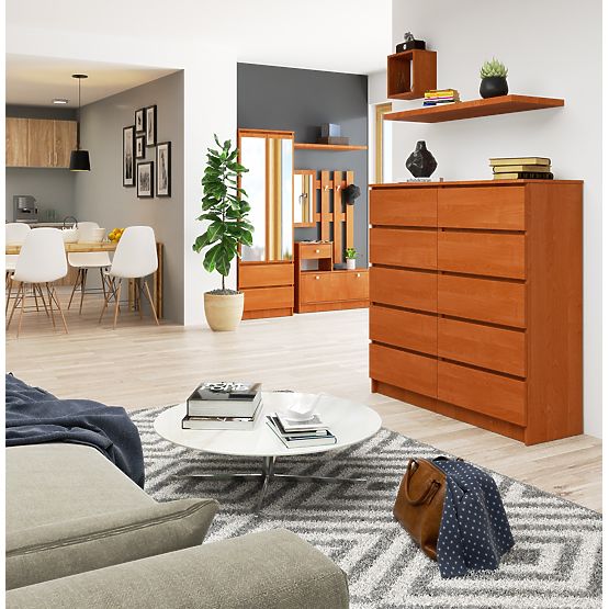 KOMÓD K120 10SZ CLP ÉGER