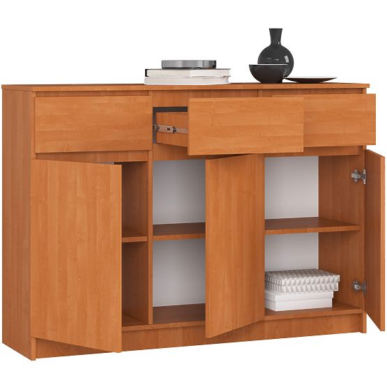 KOMÓD K140 3D 3SZ CLP PK ÉGER