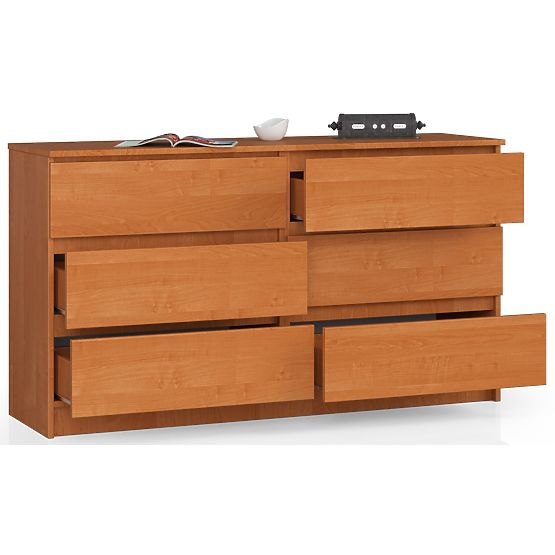 KOMÓD K140 6SZ CLP ÉGER