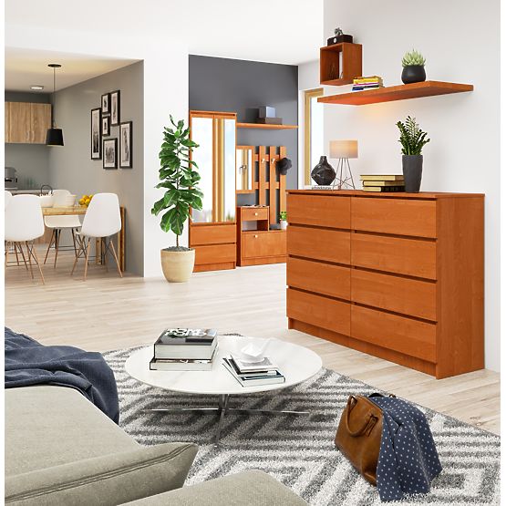 KOMÓD K140 8SZ CLP ÉGER