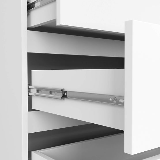 KOMÓD K160 8SZ CLP PK FEHÉR