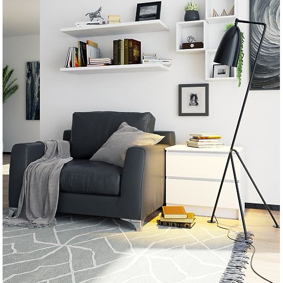KOMÓD K60 2SZ CLP PK FEHÉR