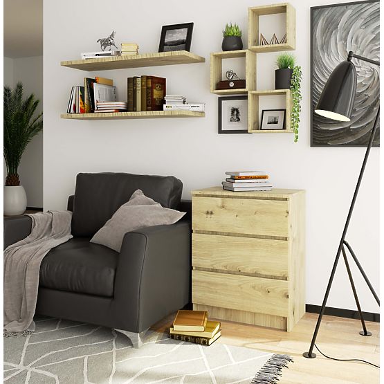 KOMÓD K60 3F CLP PK ARTISAN TÖLGY