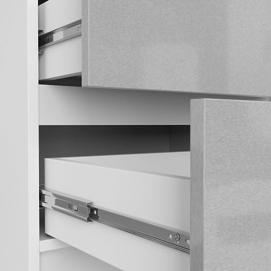 KOMÓD K60 5SZ CLP PK METÁLIK FÉNYES