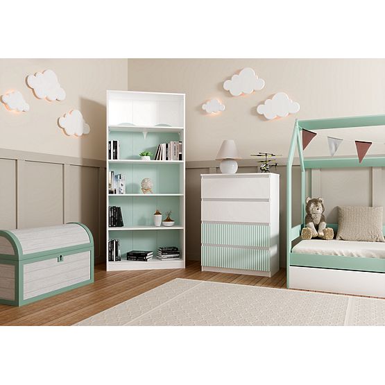 Komód Malwa M4 ARTESO MENTA Mentaszínű