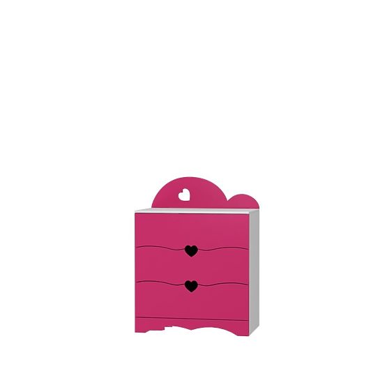 Komód ROMANTIC 3 fiókkal