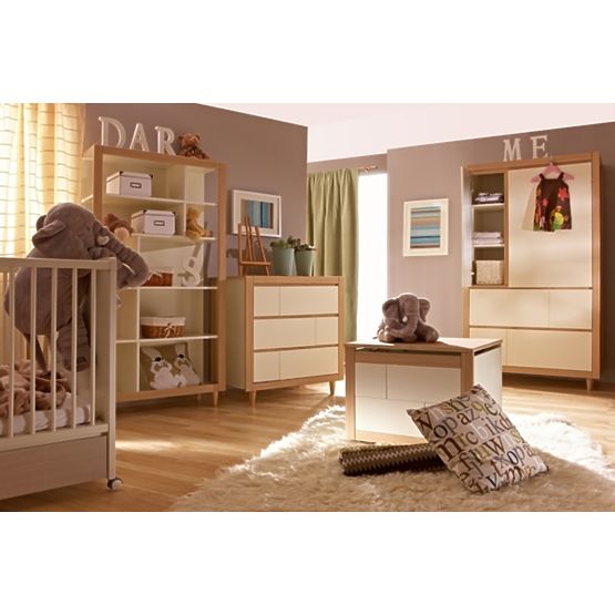 Könyvespolc Elegant Cream