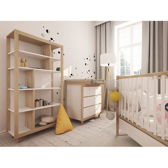 Könyvespolc Elegant Cream