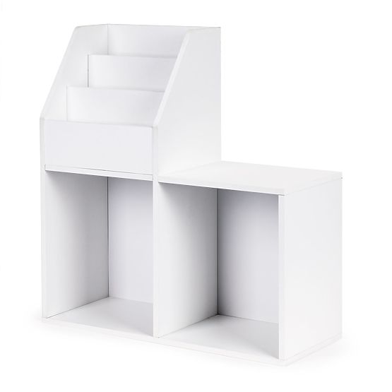 Könyvespolc polccal