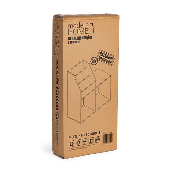 Könyvespolc polccal