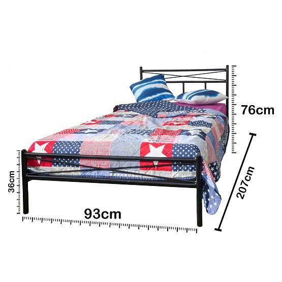 Kovácsoltvas ágy 23J-s modell 