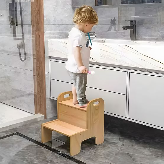 Konyhai segítő kitchen helper lépcső gyerekeknek rétegelt lemez ECOTOYS