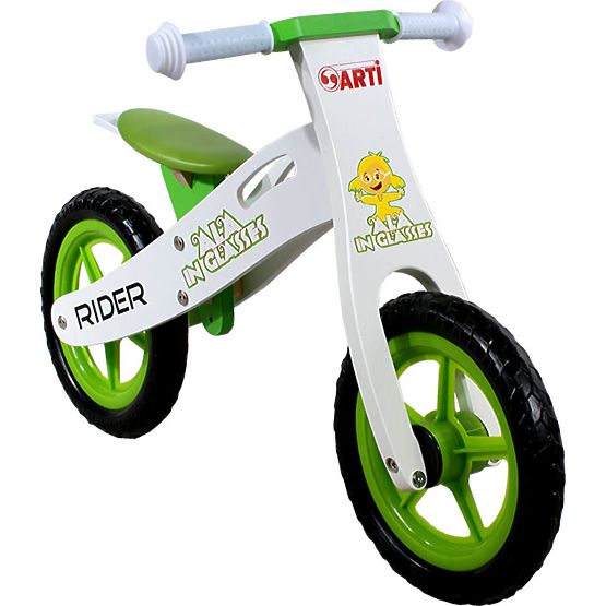 Lábbal hajtós jármű ARTI RIDER zöld - Ala