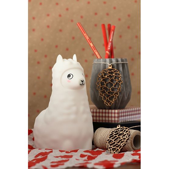 lámpa LED pufferek - Lama