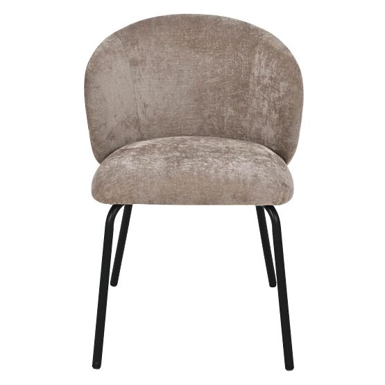 Larisa étkezőszék, barna/fekete lábak