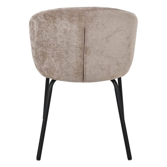 Larisa étkezőszék, barna/fekete lábak