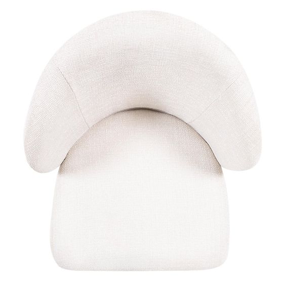 Larisa étkezőszék, világos bézs/fekete lábak