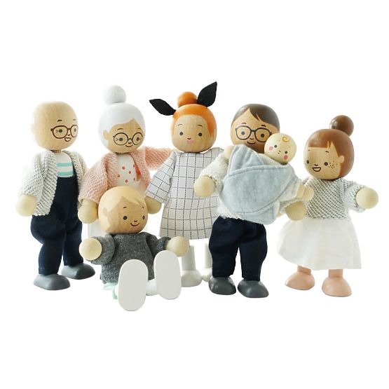 Le Toy Van Figurák az én családom