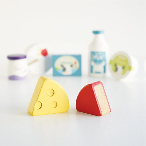 Le Toy Van Crate tejtermékekkel