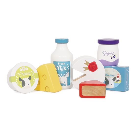 Le Toy Van Crate tejtermékekkel