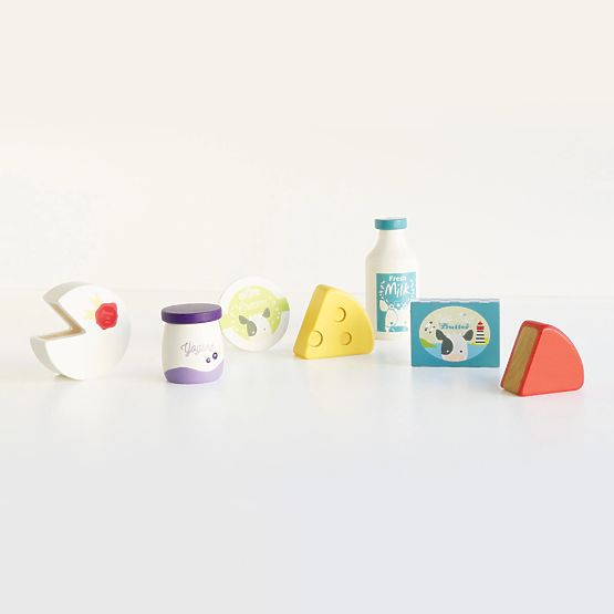 Le Toy Van Crate tejtermékekkel