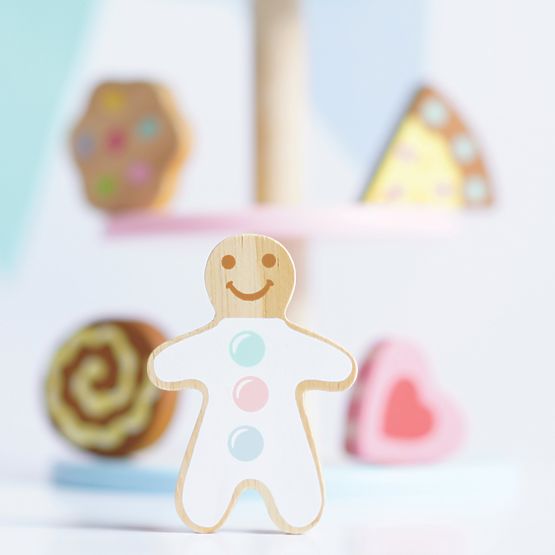 Le Toy Van Emeletes tál süteményekkel