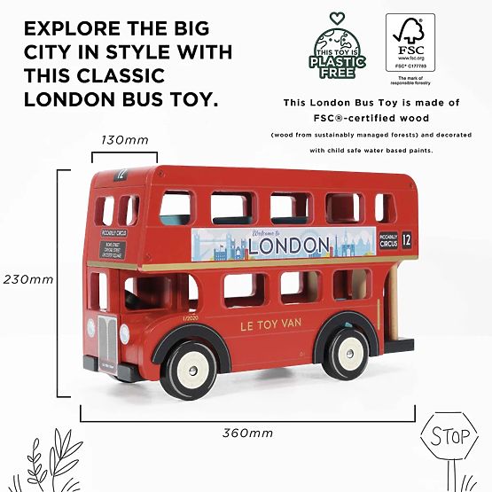 Le Toy Van London Busz