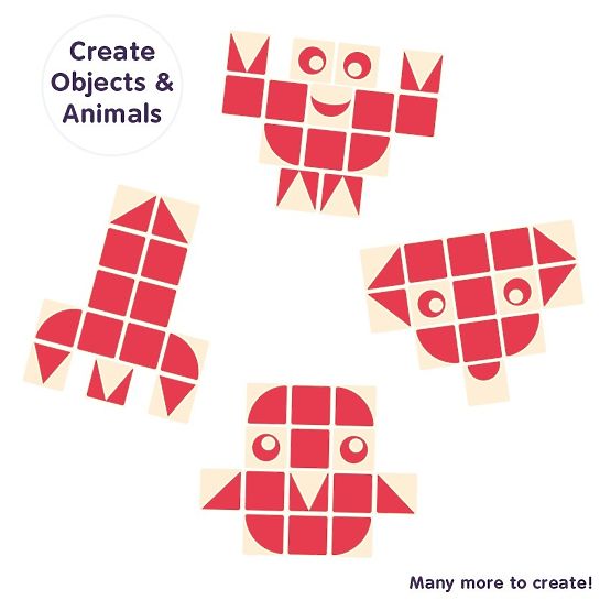 Le Toy Van Petilou Multifunkcionális kockák