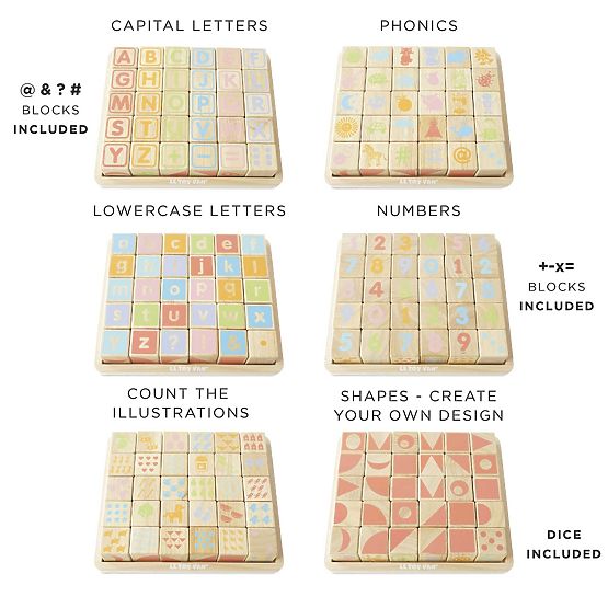 Le Toy Van Petilou Multifunkcionális kockák