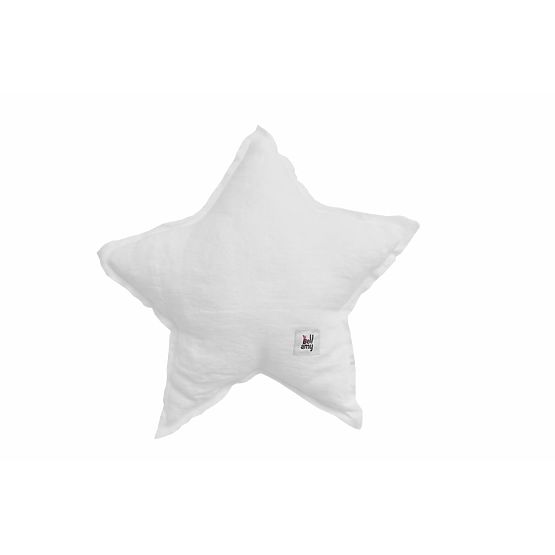 len- párna Star - fehér