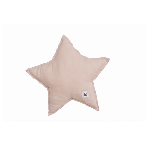 len- párna Star - rózsaszín