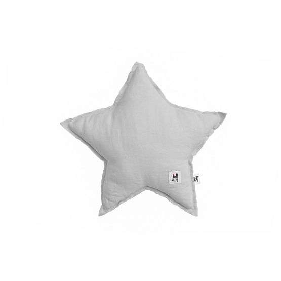len- párna Star - szürke