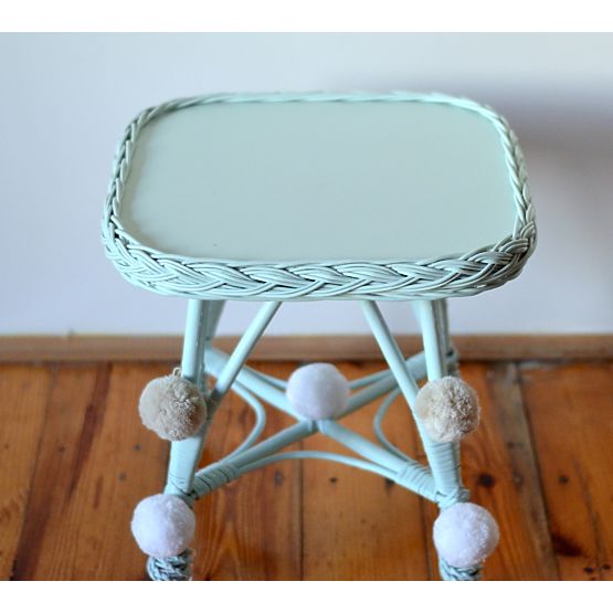 LILU fonott asztal - szögletes