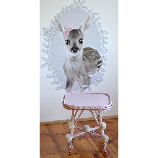 LILU fonott asztal - szögletes