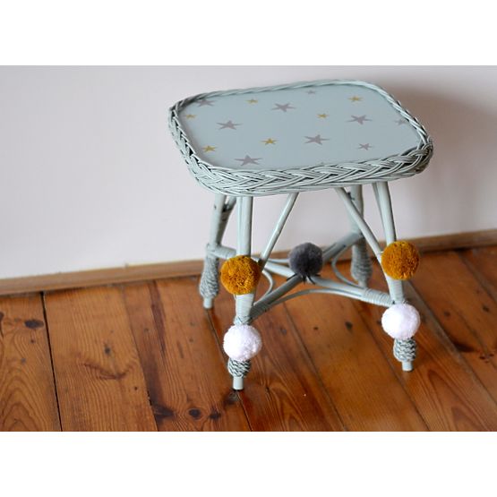 LILU fonott asztal - szögletes