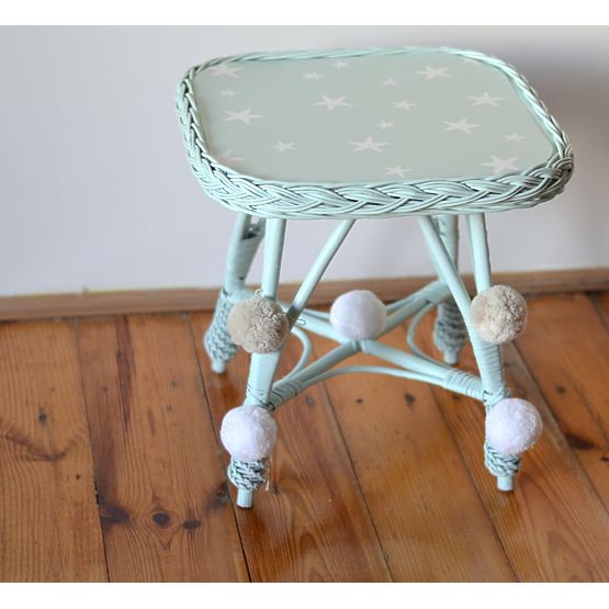 LILU fonott asztal - szögletes