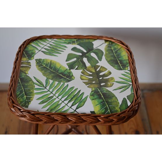 LILU fonott asztal - szögletes